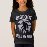 Bigfoot Pizza Forest Park Sasquatch Believe Camper T-Shirt