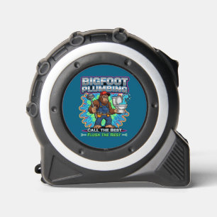 Bigfoot Plumbing-Call The Best Flush The Rest Tape Measure
