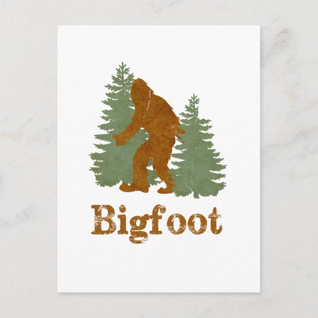 Bigfoot Postcard (Front)