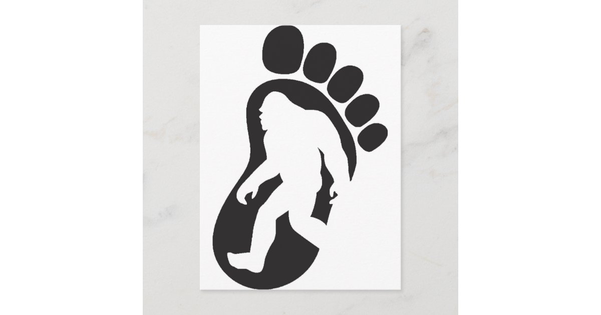 Bigfoot Postcard | Zazzle