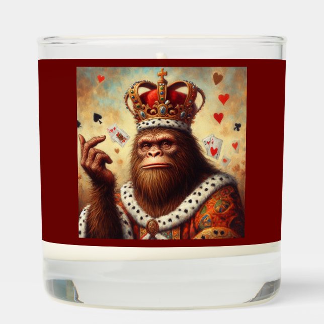 Bigfoot Queen of Hearts Scented Candle (Right)