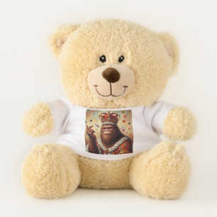 Bigfoot Queen of Hearts Teddy Bear