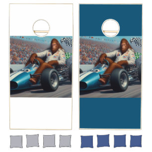 Bigfoot Racecar Cornhole Set