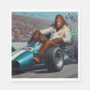 Bigfoot Racecar Napkins