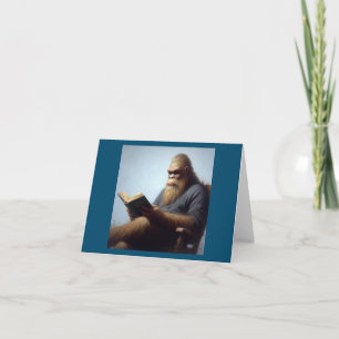 Bigfoot Reading Card