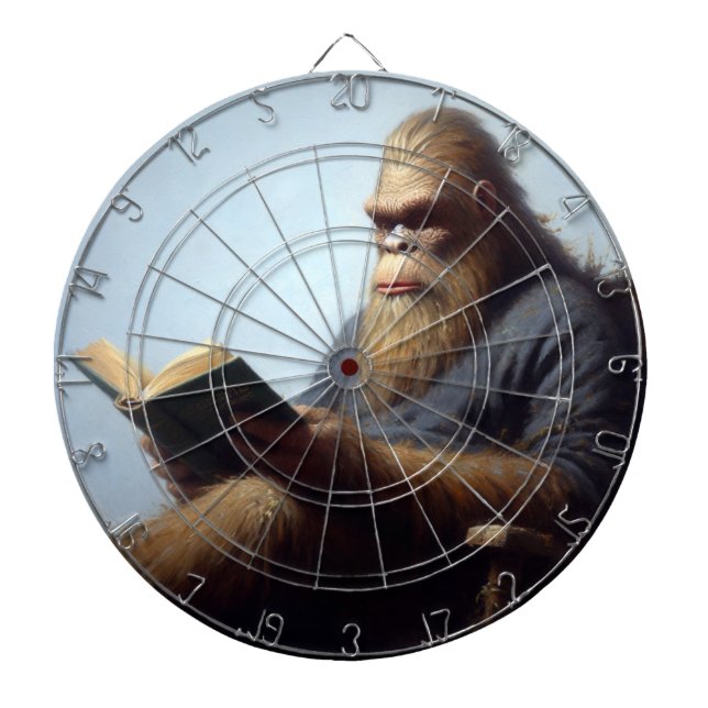 Bigfoot Reading Dart Board (Front)
