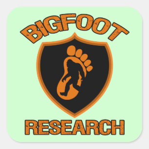 Bigfoot Research Square Sticker
