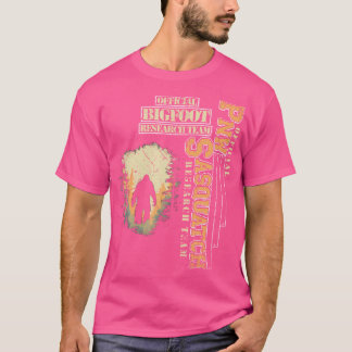 Bigfoot Research Team For Pacific Northwest Sasqua T-Shirt