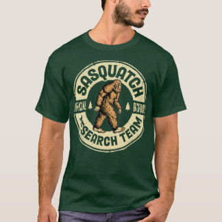 Bigfoot Research Team Retro Vintage Sasquatch Men T-Shirt
