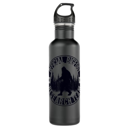 Bigfoot Research Team Sasquatch Search Bigfoot Sil Stainless Steel Water Bottle