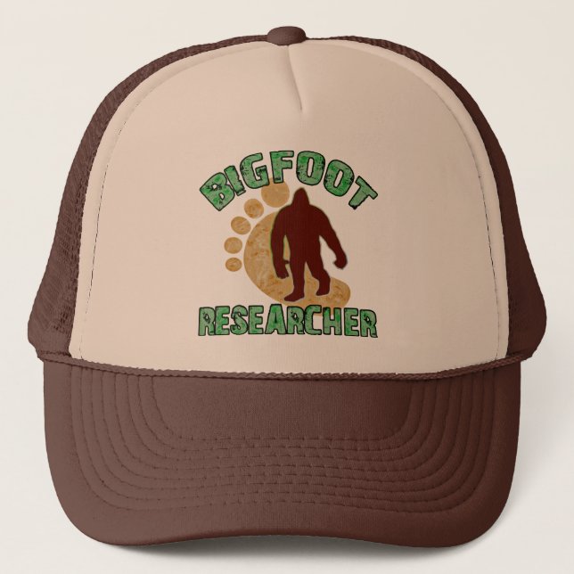 Bigfoot Researcher Trucker Hat (Front)