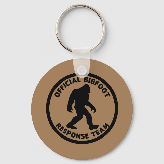 Bigfoot Response Team Keychain (Front)