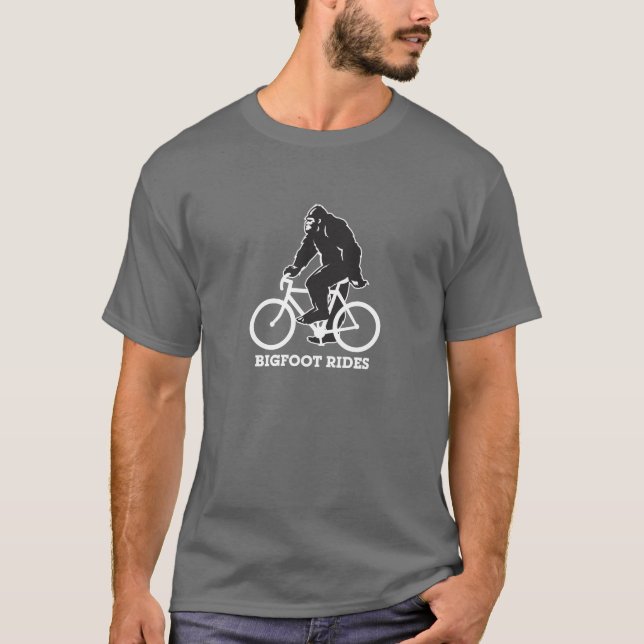 Bigfoot Rides T-Shirt (Front)