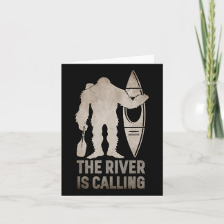 Bigfoot River Kayak Sasquatch Camping Canoe Gift Card