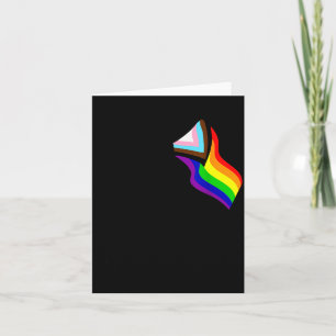 Bigfoot Rock On Proud Gay Lgbtq Progressive New Pr Card