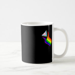 Bigfoot Rock On Proud Gay Lgbtq Progressive New Pr Coffee Mug