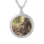 Bigfoot Round Pendant Necklace | Sasquatch at Zazzle