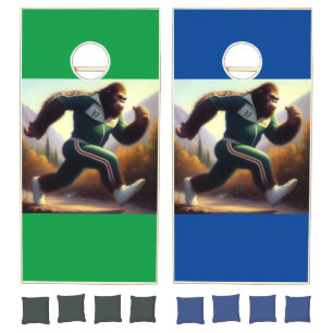 Bigfoot Running Cornhole Set