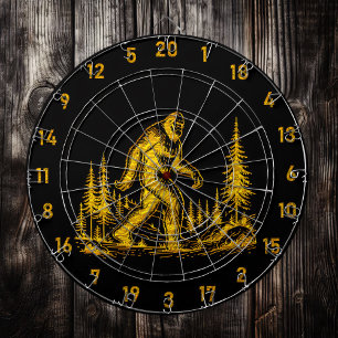 Bigfoot’s Favorite Game: Dart and Seek Dart Board