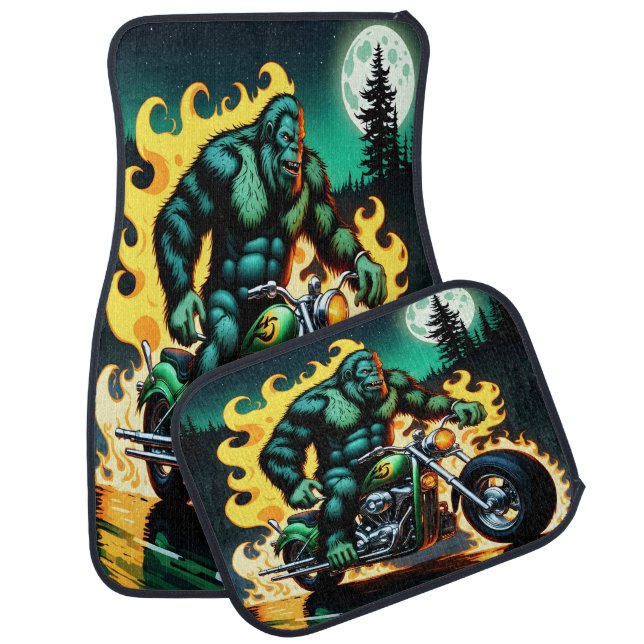 Bigfoot’s Midnight Thrill Ride Car Floor Mat (Set)