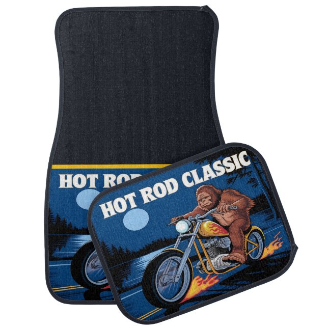 Bigfoot’s Night Ride Inferno Car Floor Mat (Set)