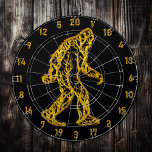 Bigfoot’s Throwing Skills Are Legendary Too Dart Board<br><div class="desc">1. Elevate your recreational space with this exquisite dart board, featuring a striking silhouette of Bigfoot, the legendary creature that has captivated imaginations for generations. Crafted with meticulous attention to detail, this dart board is not just a game accessory; it is a statement piece that embodies the spirit of adventure...</div>