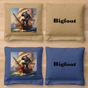 Bigfoot Sailor Cornhole Bags