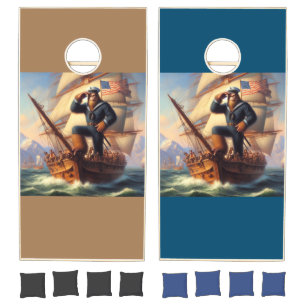 Bigfoot Sailor Cornhole Set