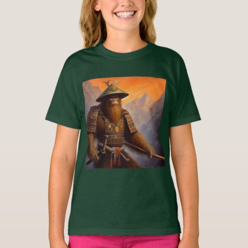 Bigfoot Samurai T_Shirt