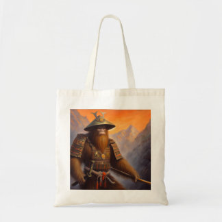 Bigfoot Samurai Tote Bag