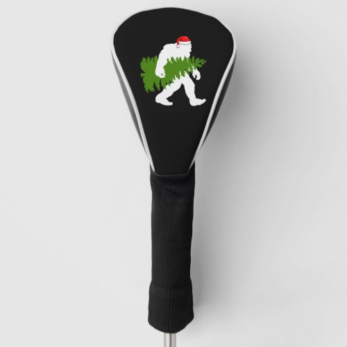 BigFoot Santa Claus Fun Christmas Gifts Golf Head Cover
