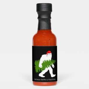 BigFoot Santa Claus Fun Christmas Gifts Hot Sauces
