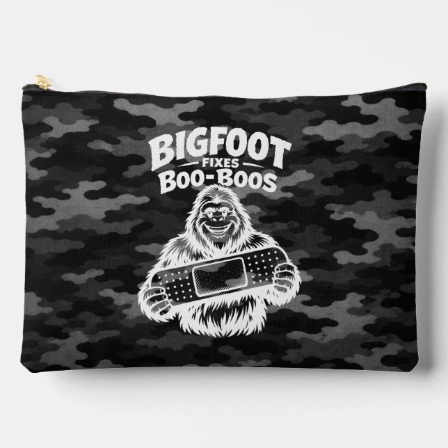 Bigfoot Sasquatch Accessory Pouch (Front)