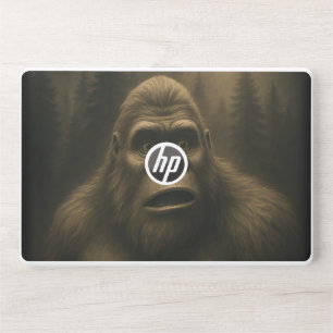 Bigfoot Sasquatch Alien UFO Funny HP Laptop Skin