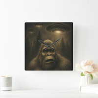 Bigfoot Sasquatch Alien UFO Funny