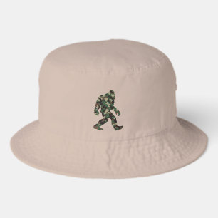 Bigfoot Sasquatch Camo Bucket Hat