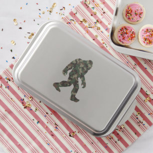 Bigfoot Sasquatch Camo Cake Pan
