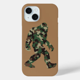 Bigfoot Sasquatch Camo iPhone 15 Case