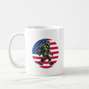 Bigfoot Sasquatch Camo      Coffee Mug