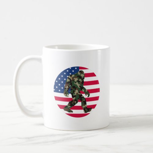 Bigfoot Sasquatch Camo      Coffee Mug