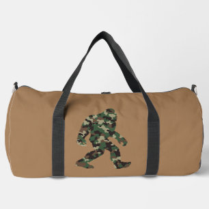 Bigfoot Sasquatch Camo Duffle Bag