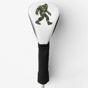 Bigfoot Sasquatch Camo Golf Head Cover