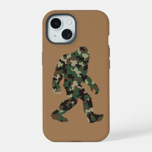 Bigfoot Sasquatch Camo iPhone 15 Case