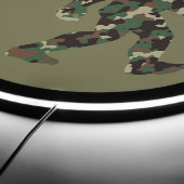 Bigfoot Sasquatch Camo LED Sign (Edge)