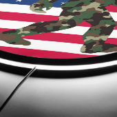 Bigfoot Sasquatch Camo LED Sign (Edge)