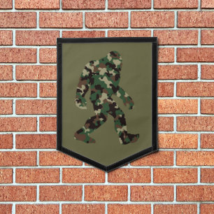 Bigfoot Sasquatch Camo      Pennant