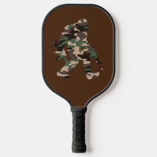 Bigfoot Sasquatch Camo Pickleball Paddle