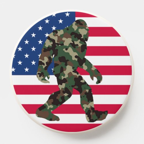 Bigfoot Sasquatch Camo      PopSocket