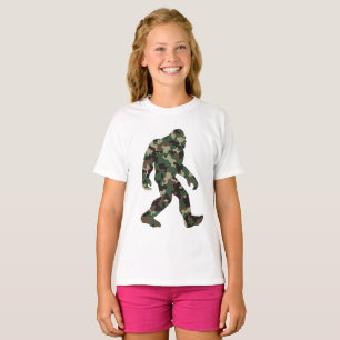 Bigfoot Sasquatch Camo T-Shirt