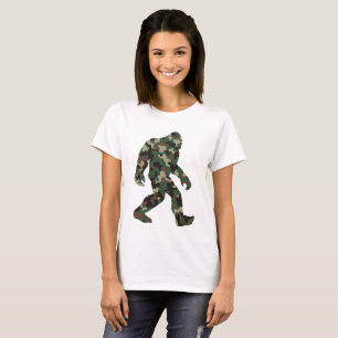 Bigfoot Sasquatch Camo T-Shirt